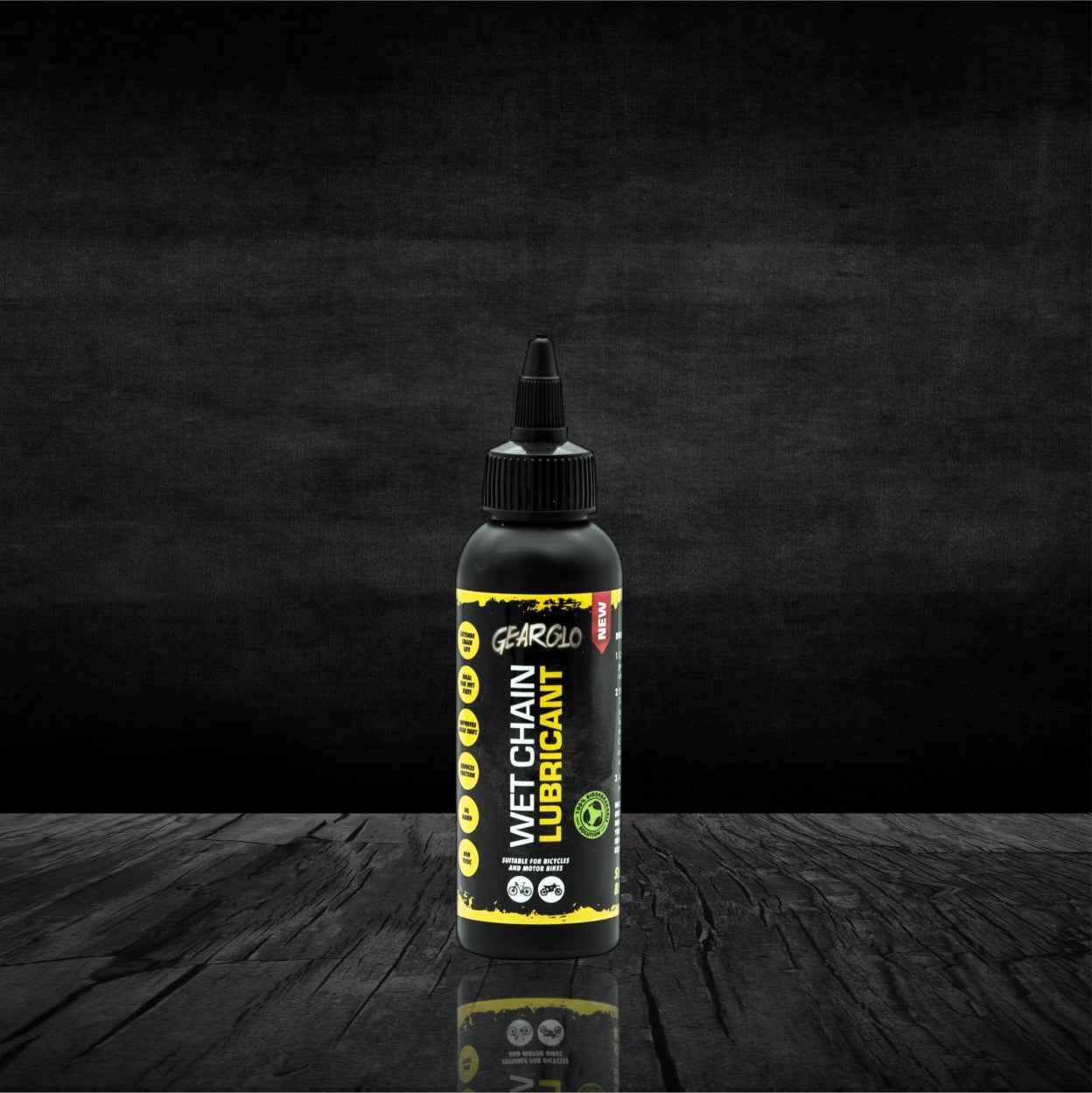 GearGlo Wet Chain Lubricant 100ml
